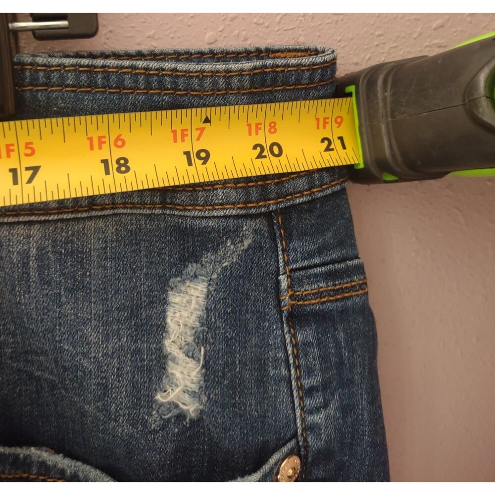 Seven7 x Melissa McCarthy Women's Distressed Pencil Jeans Size 22W - Picture 8 of 14